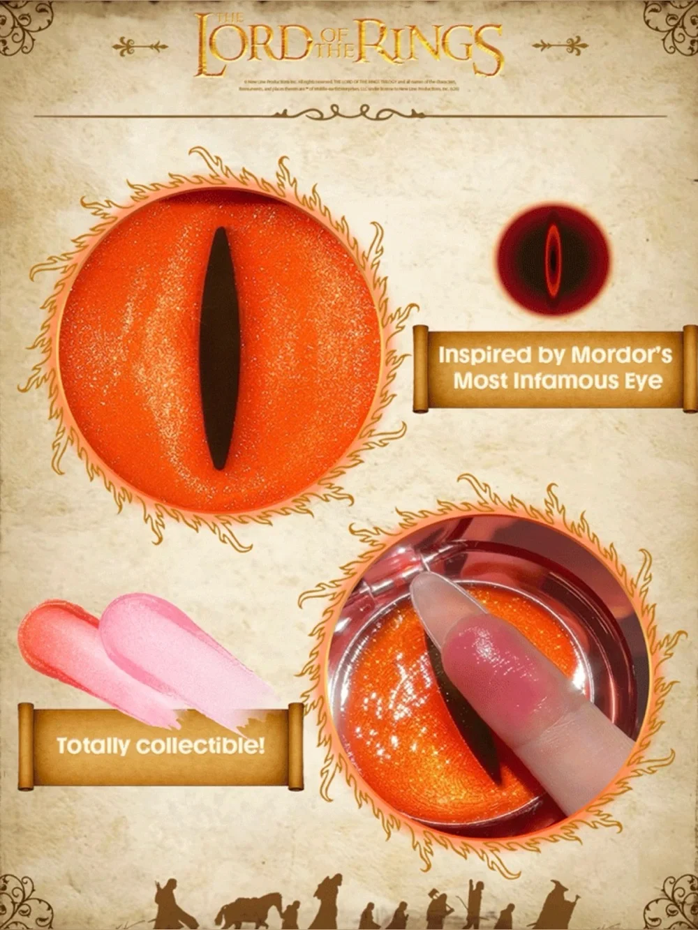 🧡New SheGlam Lord Of the Rings Makeup Collection